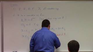 Abstract Algebra rings defined and basic examples properties 102317 [upl. by Groos919]