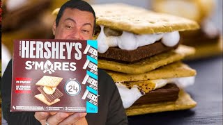 HERSHEYS SMORES KIT BOX  Unboxing amp Review [upl. by Dagall]