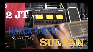 Review Zoom G3X Efek Gitar Terbaik 2 Jutaan [upl. by Lybis]