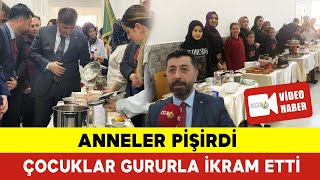 Anneler Pişirdi Çocuklar Gururla İkram Etti [upl. by Ahtiek711]