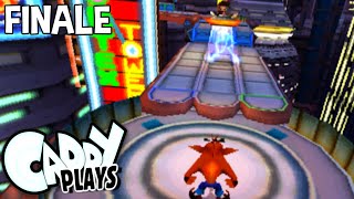 Caddy Plays Crash Bandicoot 3 FINALE PS1 105 RUN ALL PLATINUM RELICS [upl. by Nattie443]