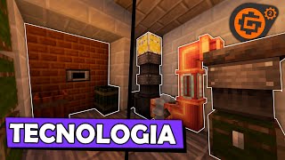 Um Pouco de TECNOLOGIA  Minecraft ATM Gravitas 2 Terrafirmacraft  Gregtech [upl. by Edialeda318]