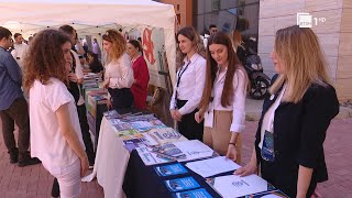 Panairi i punës në Universitetin Politeknik të Tiranës punësimi i studentëve dhe praktika mësimore [upl. by Ylrahc]