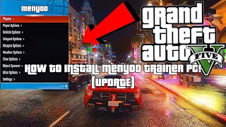 How To Install Menyoo Trainer PC Update GTA 5 Mod Tutorial 2024 [upl. by Airlee]