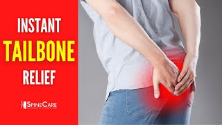 Tailbone Pain Relief IN SECONDS [upl. by Asiralc132]