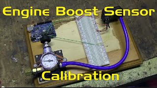 Calibrating a boost pressure sensor [upl. by Ronyar]