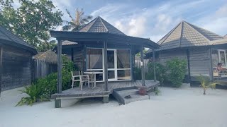 ROOM TOUR  JACUZZI BEACH VILLA  KUREDU ISLAND RESORT  MALDIVES VLOG [upl. by Issim]