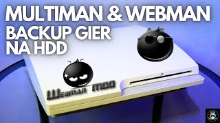 PS3 multiMan amp webMAN MOD  podstawy obsługi aplikacji [upl. by Olen]