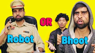 Robot Aor Bhoot 🤖👻😱😂 part 2  Mohit Pandey shorts trending explore [upl. by Marl]