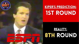 Mel Kipers WORST PREDICTION EVER  1992 NFL Draft [upl. by Aleciram869]