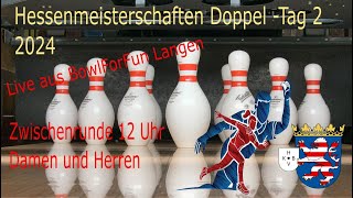 Hessenmeisterschaft Doppel Zwischenrunde Damen und Herren 12 Uhr [upl. by Euqinu]