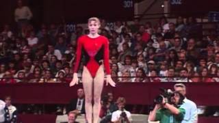 Svetlana Boginskaya  Floor Exercise  1996 McDonalds American Cup [upl. by Auhel]