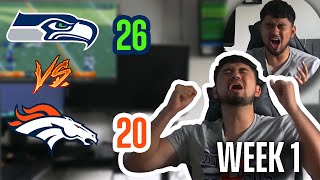 Broncos vs Seahawks WEEK 1 REACTION What happened [upl. by Rosalia412]