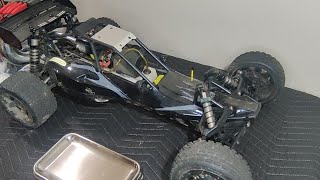 15 Scale 30cc RC Buggy FRAME SWAP Part 1 [upl. by Eednac]