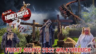 Fright Nights 2022 Walkthrough Thorpe Park Oct 2022 4K [upl. by Nazus]