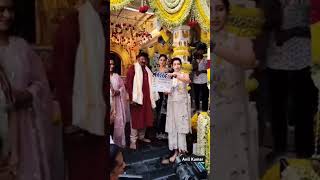 Balakrishna daughters nara brahmani and tejaswini At akhanda 2 movie opening yt shorts love [upl. by Nate162]