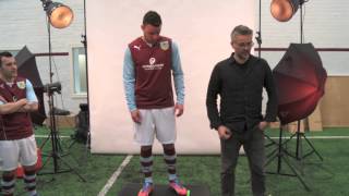 Burnley Kit 201314 Photoshoot [upl. by Borlow202]