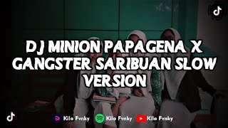 DJ MINION PAPAGENA X GANGSTER SARIBUAN SLOW VERSION VIRAL TIKTOK 2023 [upl. by Reave]