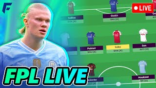 FPL DEADLINE STREAM LIVE ⏰ FODEN BENCHED KDB STARTS [upl. by Trumann563]