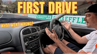 First Drive of my Fully Rebuilt VX SS Holden Commodore [upl. by Bartolomeo]