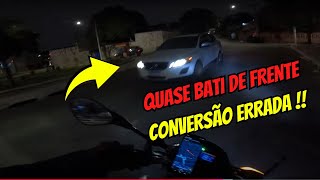 ENTREGAS NOTURNA DE 160 QUASE BATI DE FRENTE COM A VOLVO XC60 [upl. by Eglanteen]