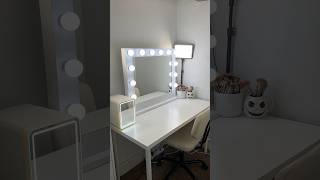 Redo my vanity 🎀 organization cleaning vanity roommakeover cleanwithme [upl. by Bodnar528]