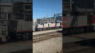 Retired Caltrain 910 “Millbrae” w AEM7 amp Caboose 7262024 [upl. by Lenhart]