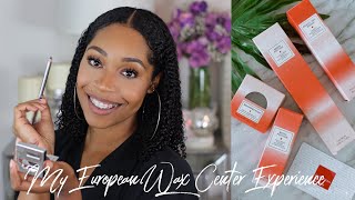 Eyebrows  My European Wax Center Experience [upl. by Samira]