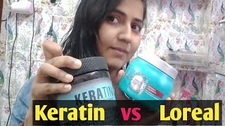 Loreal vs Keratin Hair Spa l Best Hair Spa l Loreal Hair Spa l Keratin Hair Spa [upl. by Orest]