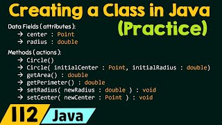 Creating a Class in Java  Practice [upl. by Ylnevaeh]