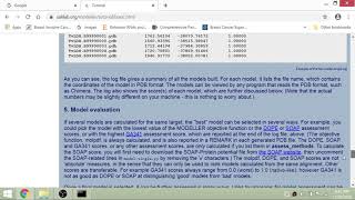 Homology modeling using Modeller  Tutorial for beginners Part 2 [upl. by Aluin]