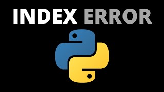 2021 How to Fix quotIndexError index list out of rangequot in Python  Python Tutorial [upl. by Reld967]