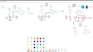 Chymotrypsin Mechanism movie simplified 23March2020 [upl. by Marley]