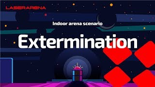 Indoor laser tag  Extermination scenario [upl. by Sauncho]