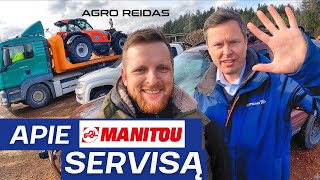 MANITOU serviso sprendimai  AGRO REIDAS 78 [upl. by Nipha]