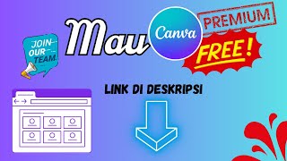 Link Canva Pro GRATIS Terbaru Akses Ribuan Template Premium Join Tim Saya Sekarang [upl. by Idnar]