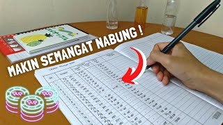 Cara Membuat Catatan Tabungan di Buku Tulis [upl. by Mintz]