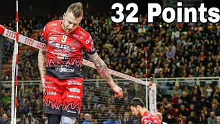 32 Points In One Match  KING Ivan Zaytsev HD [upl. by Goles]