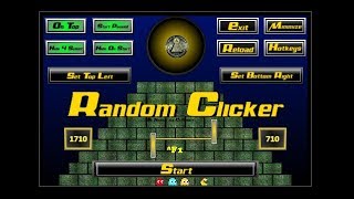 Random Clicker v11  Free Auto Clicker for PC [upl. by Cayser722]