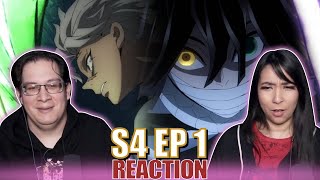 HERE WE GOOOOOO  Demon Slayer Season 4 Episode 1 Reaction Hashira Training Arc [upl. by Alleciram]