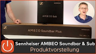 PRODUKTVORSTELLUNG AMBEO Soundbar PLUS und Subwoofer AMBEO SUB  Thomas Electronic [upl. by Stricklan]