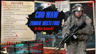 CoD WaW custom map zombie [upl. by Ydal]