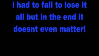 In The End by Linkin Park Lyrics [upl. by Adianez]