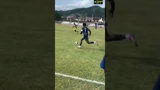 Brilliant skill by Jamaica College manning cup captain Dylan John [upl. by Nerot510]