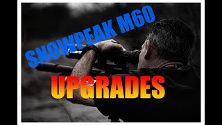 SNOWPEAK M60 GET 3 UPGRADES [upl. by Anitserp]