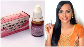 Kottakal Kumkumadi OilThailam Tamil Review amp Demo  CheezzMakeup [upl. by Hortense963]