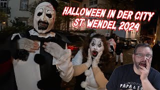 Ganz schön viel los in St Wendel  Halloween in der City 2024 [upl. by Kironde599]