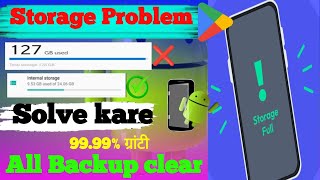 mobile storage problem solve  uninstalled app ko delete kaise karen youtube [upl. by Loziram150]