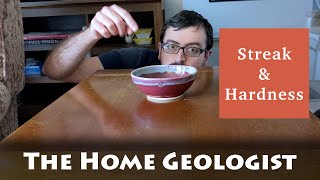 Streak amp Hardness – The Home Geologist [upl. by Llenrub]