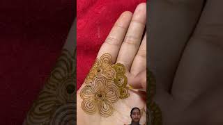 flower mehndi design mehndi short 🥰stylish mehndi design [upl. by Hsinam764]